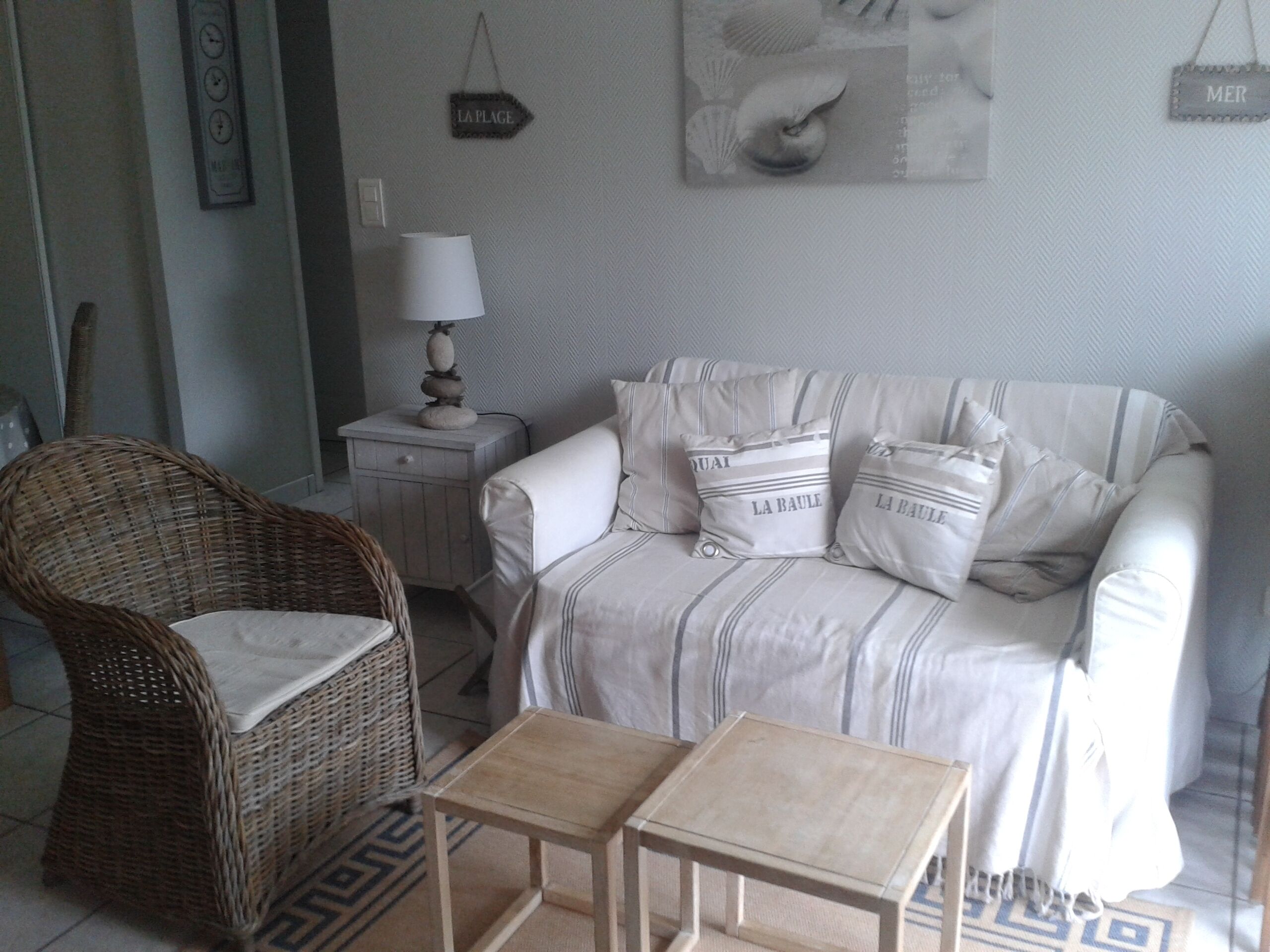 Ground floor apartment with terrace in private garden