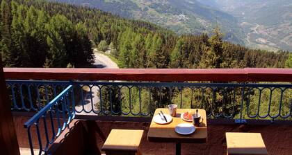 Les Arcs 1800- Luxus-Maisonette für 8 Personen - Panoramablick - in der Nähe von Skiliften