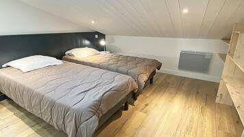 2 chambres, fer et planche à repasser, Wi-Fi gratuit