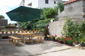 Overnattingsstedets uteområder