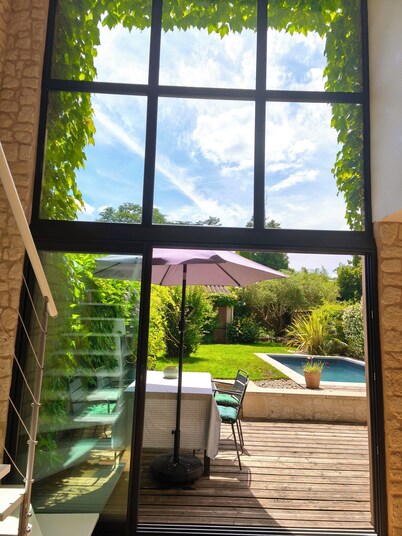 Village house with swimming pool