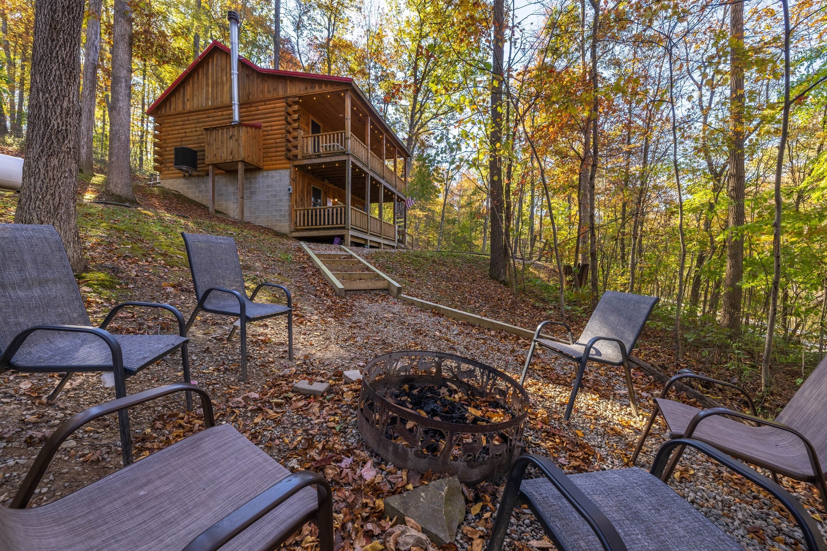 Overnattingsstedets uteområder