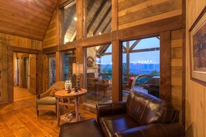 Enjoy the Beautiful Mountain Views from Inside and Out!