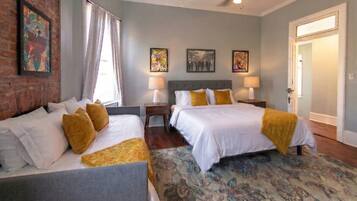 5 bedrooms, iron/ironing board, travel crib, WiFi (free)