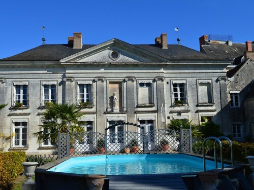 Directoire Castle with Private Pool and Garden