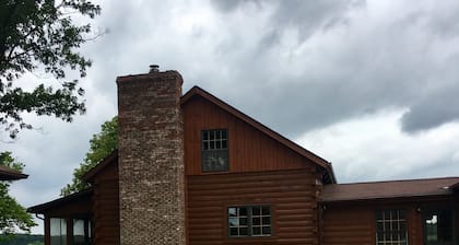 Log Cabin Retreat En Los Viñedos