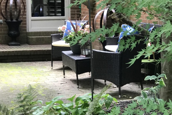 Front courtyard