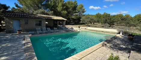 Außenpool, beheizter Pool