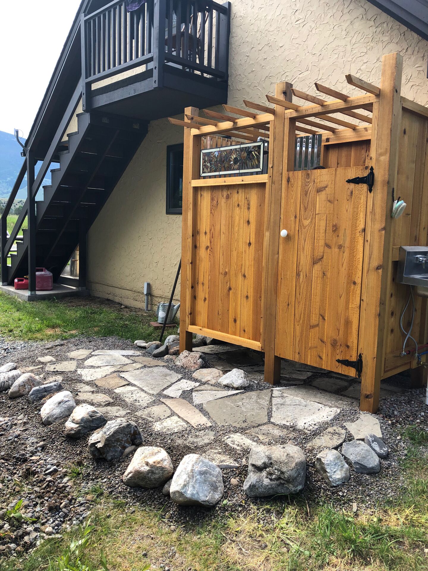 Enceinte de l’hébergement