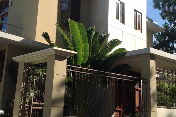 Casa Conchal gated with security wall around the complete property.