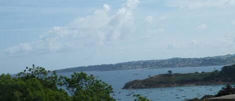 Vue sur la plage/l’océan