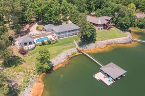 Exterior - Lake Life 105: 5 BR, 3.5 BA House in Arley, Sleeps 16 (Arley)