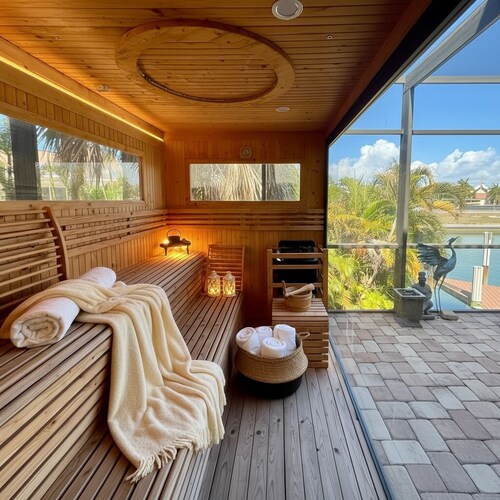 6 Bedroom Gorgeous Waterfront Home With dock, panorama waterview, walk to beach,