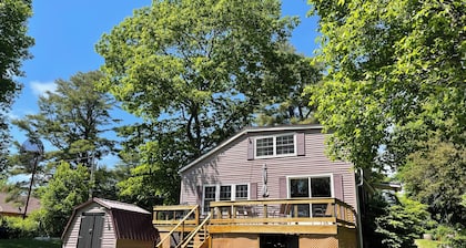 3 Bedroom year round lakefront home on Three Mile Pond with private dock