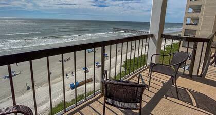 Cherry Grove. 3 bedroom, 3 bath oceanfront condo. Indoor Pool.