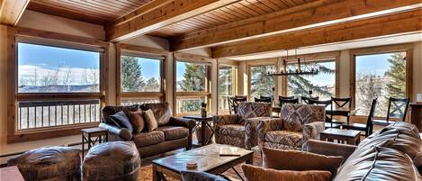 TV, fireplace, DVD player