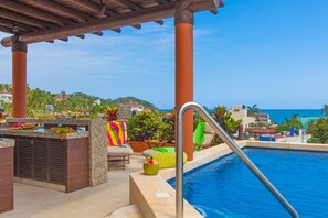 Outdoor pool - Beach Break Suites, 1 BR Suites Just Steps from Sayulita's Action (Sayulita)