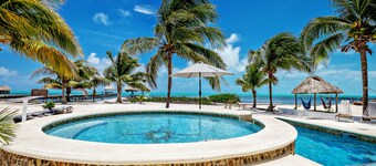 Casual & Comfortable Belize Beach House: Private Pool, Dock, & Secluded Privacy
