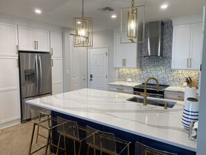 Fridge, microwave, oven, stovetop - Beach, Surf, Rocket Launches -333 By The Sea (Cocoa Beach)