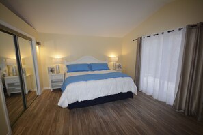 1 habitación, tabla de planchar con plancha, wifi y ropa de cama