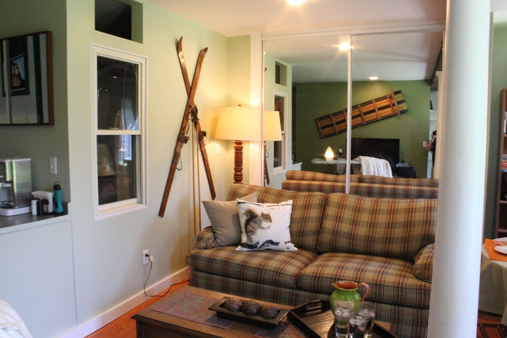 Large, well-appointed, Ground Level Apartment with lots of light ,sleeps 6