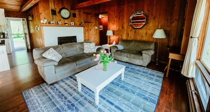 The Irwin Cottage on Little Traverse Lake, Sandy beach, kayak