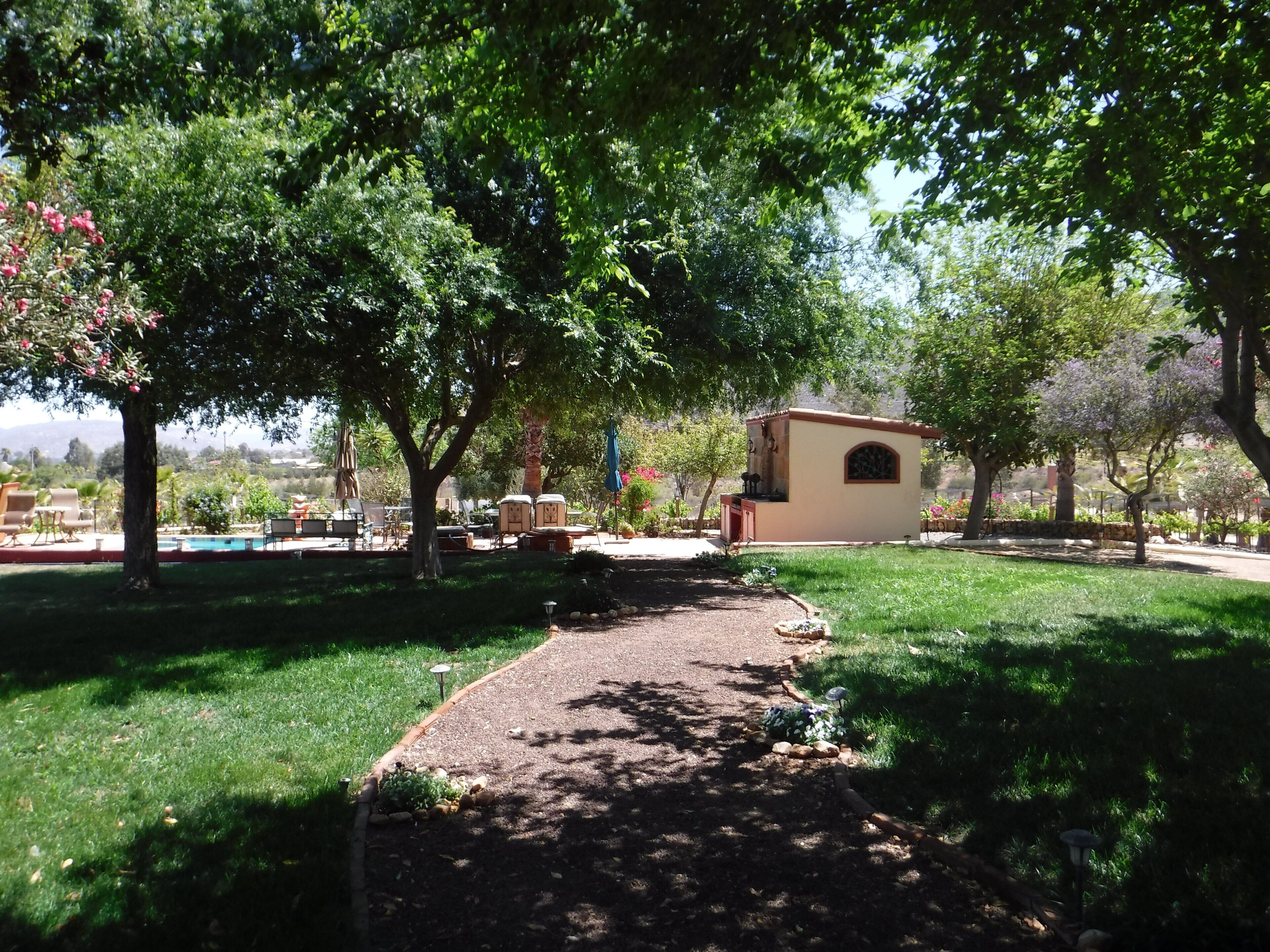 A country house in a vineyard