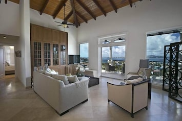 Living Area with Ocean View