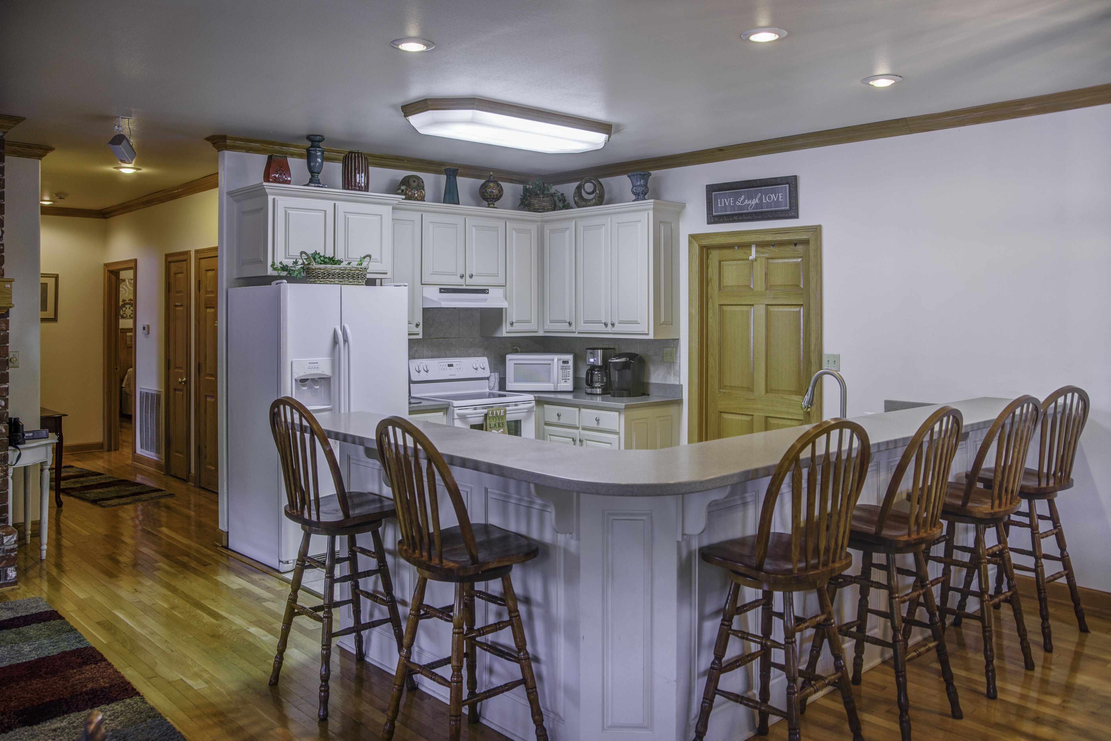 Centrally Located Lake House with a Secluded Feel Boat Slip Included