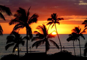 Picture taken from our Lanai.  180 degree view!