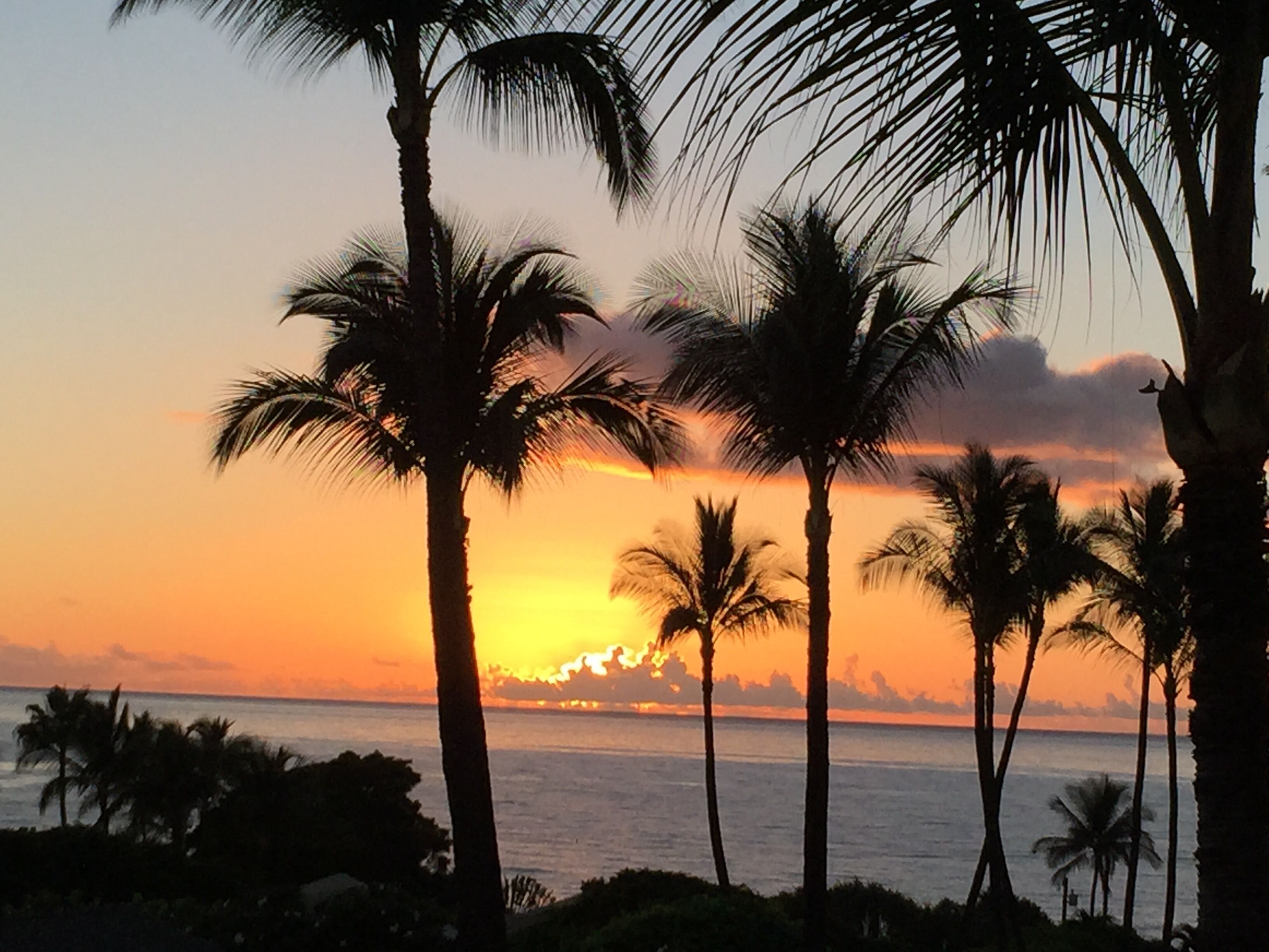 Amazing sunset views from your private lanai.