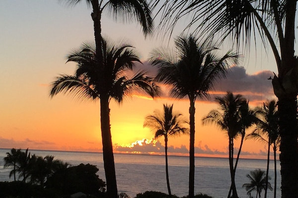 Amazing sunset views from your private lanai.