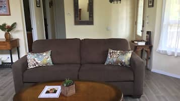 Fernseher, Kamin, DVD-Player, Bücher