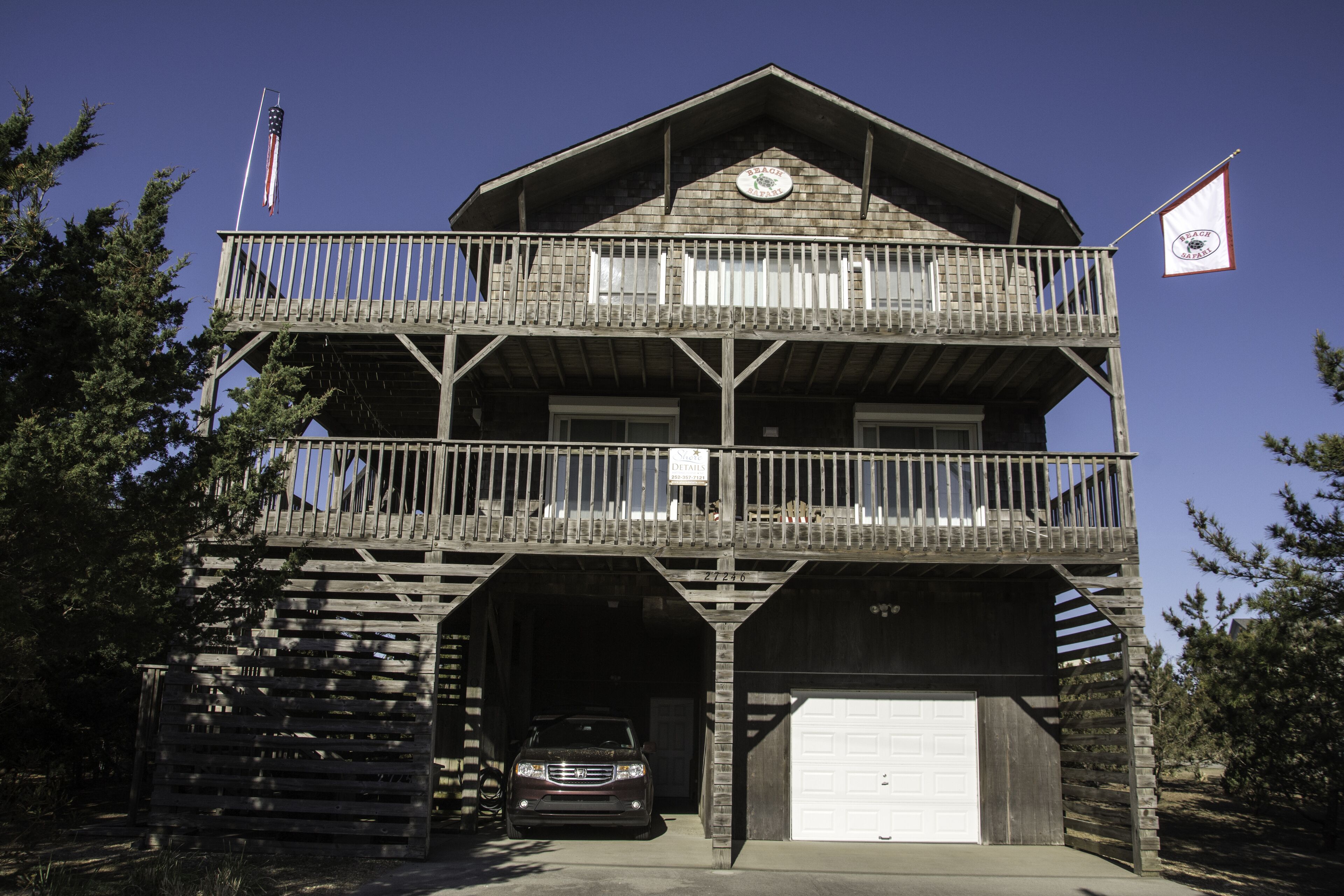 Beach Safari - Semi-oceanfront Home Directly Across from Beach Access