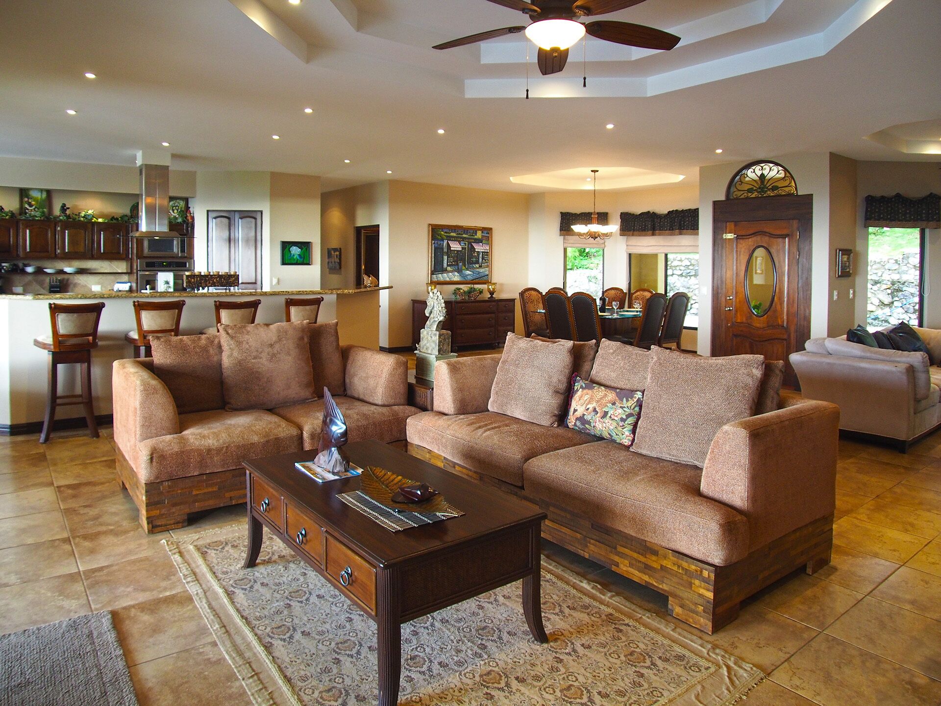 Elegant and luxurious home with breath taking ocean, beach and sunset views