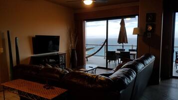 Smart TV, Netflix, DVD player, books