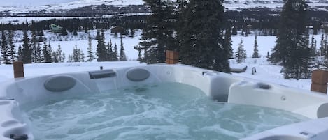 Bain à remous extérieur