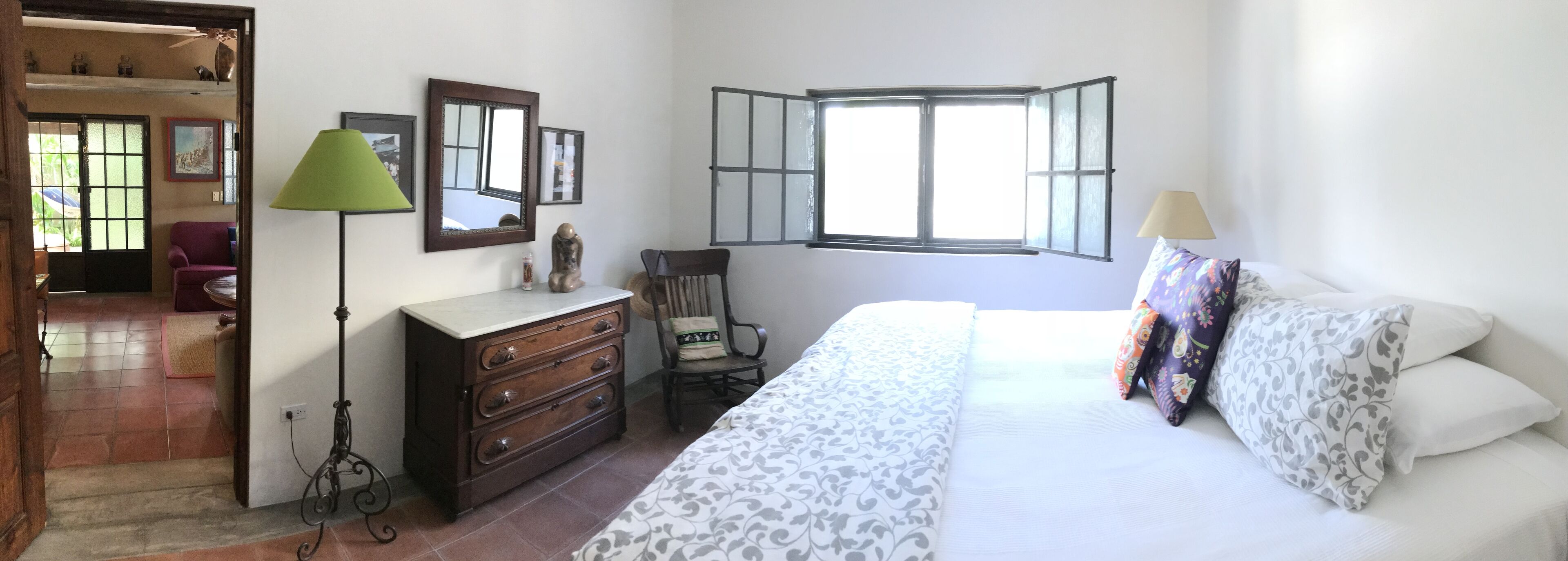 West Wing is our largest #1 of 3 Villas also see  Pool Villa & Upstairs Studio