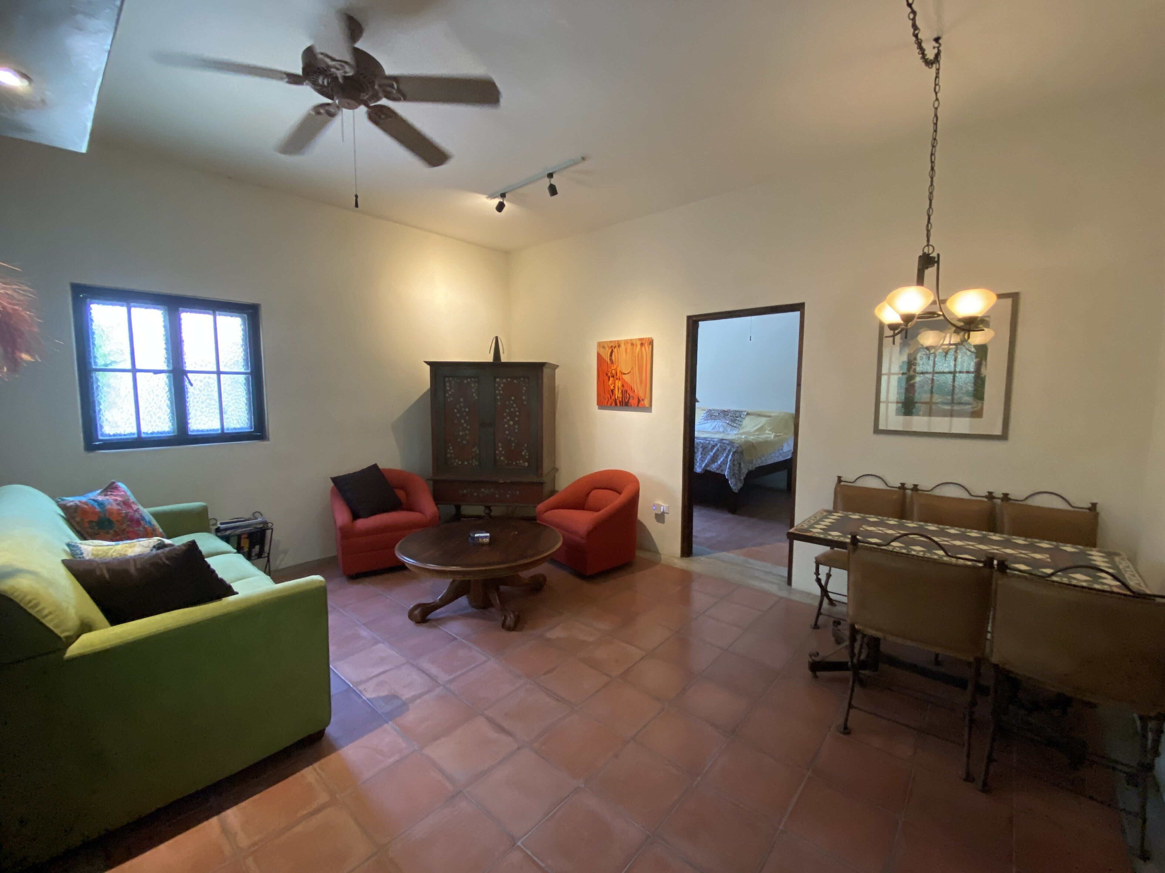 West Wing is our largest #1 of 3 Villas also see  Pool Villa & Upstairs Studio