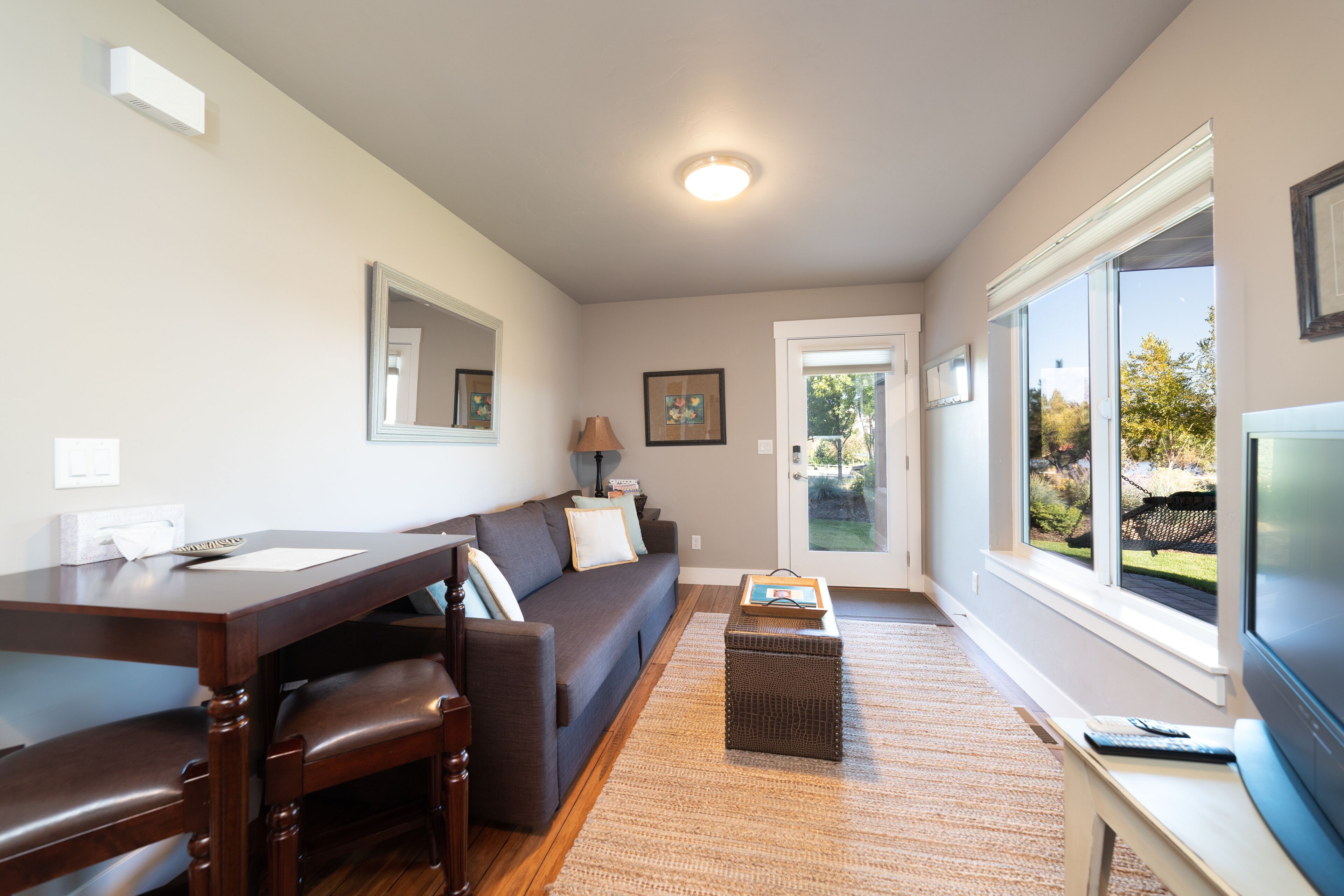 Walk the River trail to Old Mill & Downtown. Great location and clean!