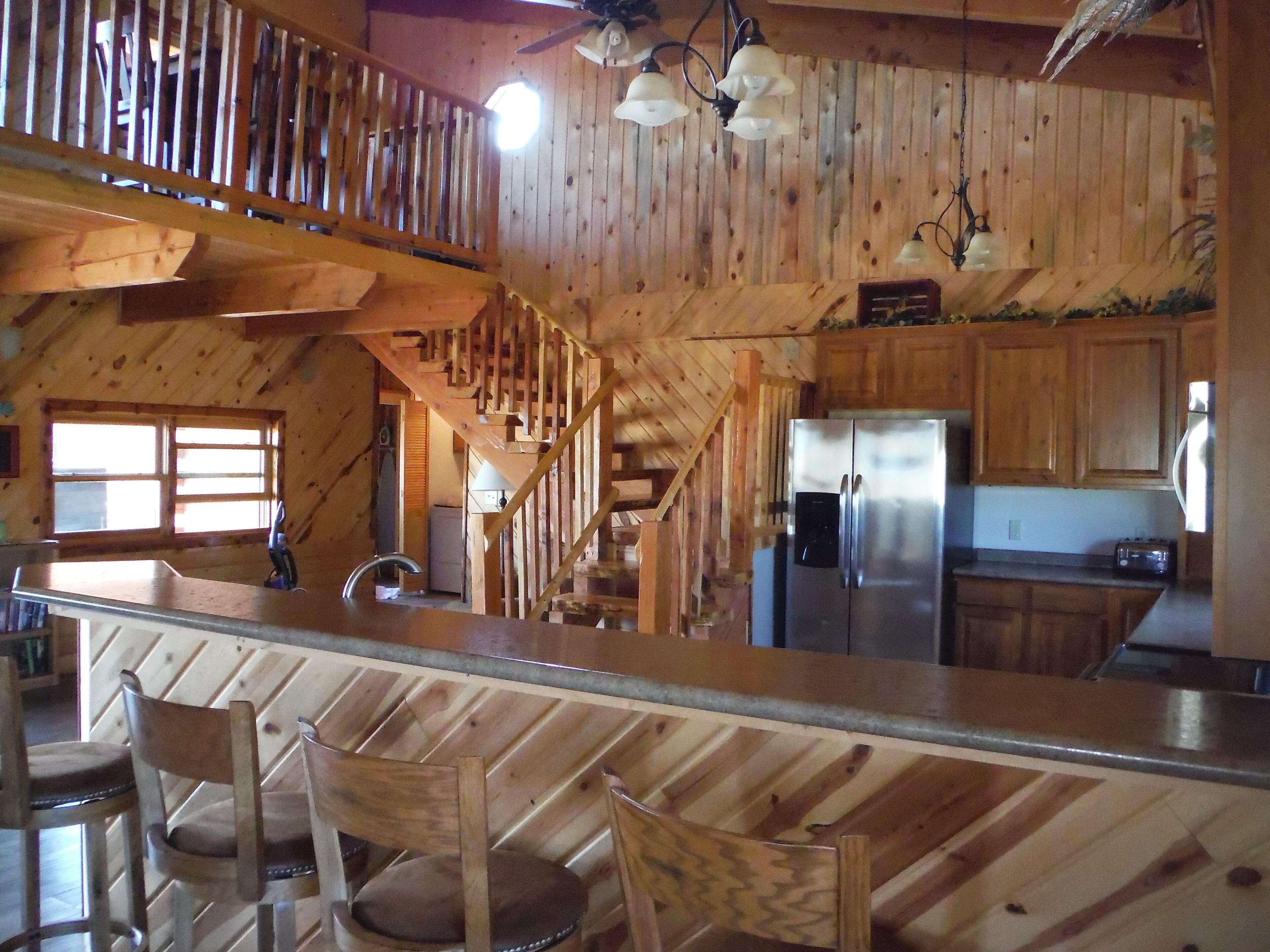 Spacious Log Home in Whitewood, SD available year around.