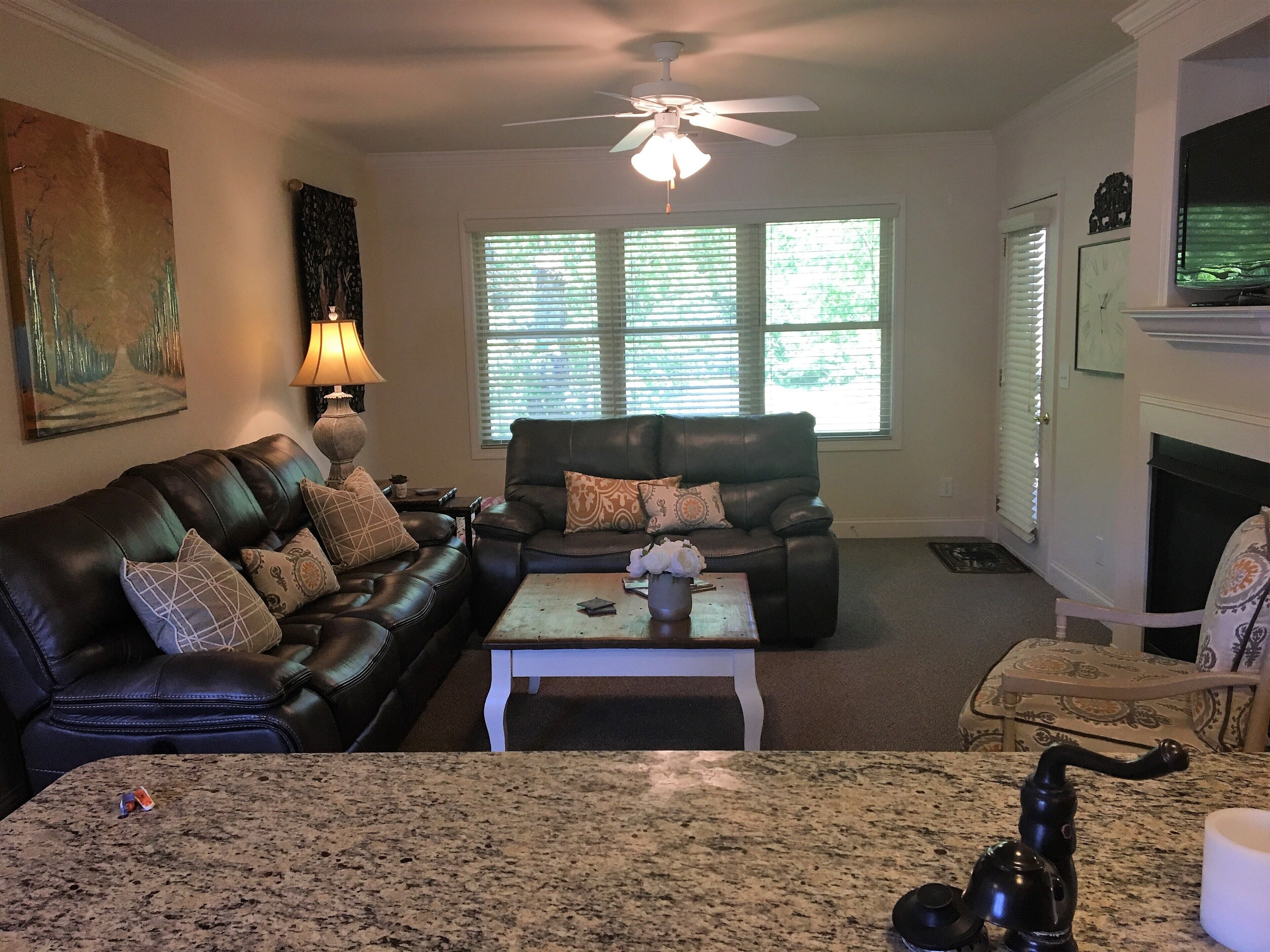 Riverfront/ Easy Walk To Helen.  1BR/IBA  Top Unit  With Beautiful River Views