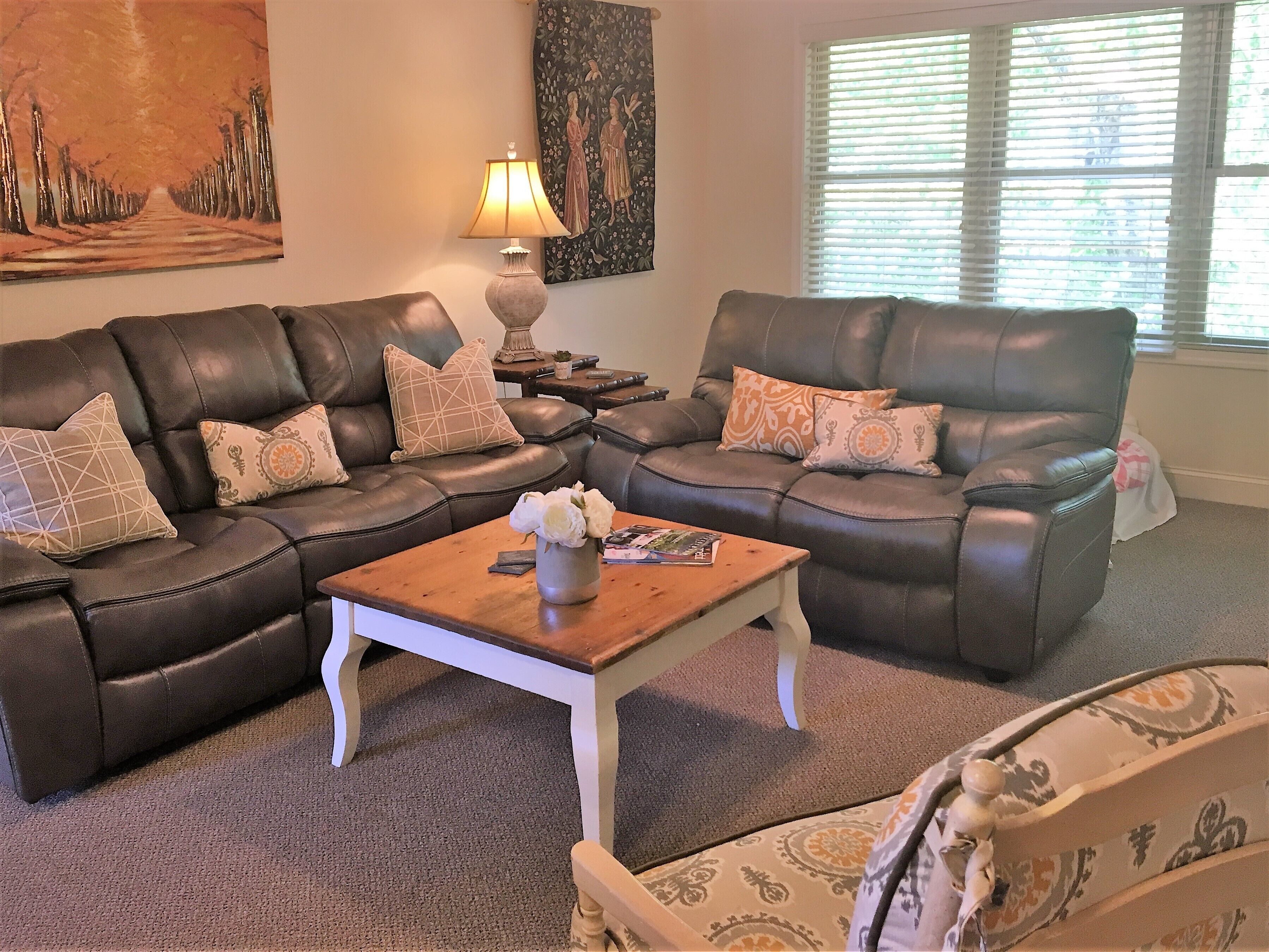 Riverfront/ Easy Walk To Helen.  1BR/IBA  Top Unit  With Beautiful River Views