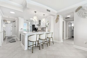 Fridge, microwave, oven, stovetop - Dreamy and Exquisite! Aqua 1603 w/ 2 Oceanfront Suites/Sleeps 8/ Beach Chairs (Panama City Beach)