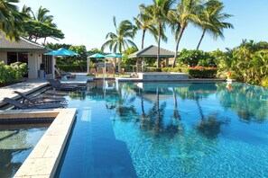 A waterfall pool