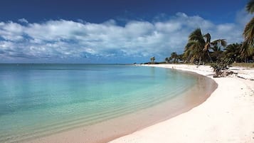 沙滩椅、沙滩毛巾