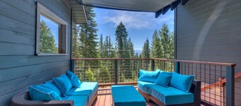 3, 4 eller 5 BRD / bade, filtreret udsigt, indhegnet baghave, privat strandadgang