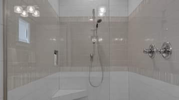 Hair dryer, towels
