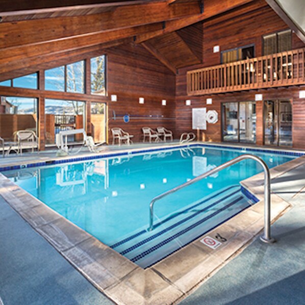 Indoor pool, outdoor pool