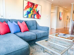 TV connectée, cheminée